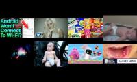 Thumbnail of Montage Baby Scared Getting Hurt Startled Canker Sore Fifteen Wifi Connection Success Canker Sore In
