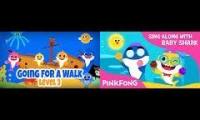 Thumbnail of Baby sharks sing & swim party sharks picnic mashup