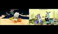 Thumbnail of pato and mickey scooters choking EARREPE