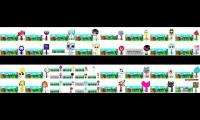 Thumbnail of a lot of sprunki oc mashups.