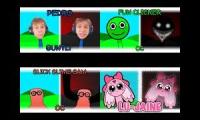 Thumbnail of All my 4 Sprunki OC by Cactoons Official vs Trinity Quadparison