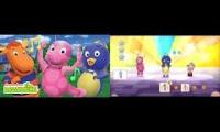 Thumbnail of the backyardigans theme song split just dance
