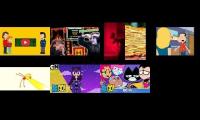 Thumbnail of boris is laughing at caillou demon shouting beats up doris and rosie for doing bad stuff and she cry