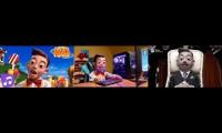 Thumbnail of the mine song but its ruined by ai 3 parts