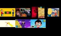 Thumbnail of boris is laughing at caillou demon shouting beats up doris and rosie for doing bad stuff and she cry