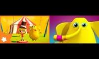 Thumbnail of Un elefante se balanceaba mashup