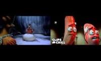 Thumbnail of Chicken Run Pie Machine vs Sausage Party Kitchen Massacre