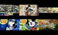 Mickey mouse shorts at once