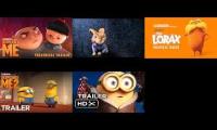 All 2010s Illumination Movie Trailers at Once Part 1