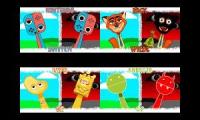Thumbnail of My sprunki oc Cactuk Vs Bombomsprunki Quadparison 5