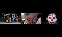 Thumbnail of (END OF WORLD REMIX)fnaf vs fnati vs fnapi sparta hard rock remix
