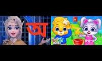 Thumbnail of Frozen land lets us learn abc song 1 parison