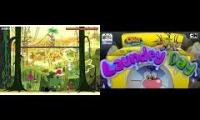 Thumbnail of Foster’s Home for Imaginary Friends: Coco’s Egg Scramble VS Oggy and the Cockroaches: Laundry Day