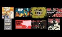 Thumbnail of George Orwells classic novella, Animal Farm and it’s film adaptations.
