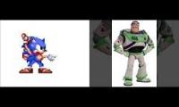 Thumbnail of jetpack hedgehog hates Buzz lightyear from toy story (do not hate)