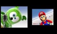 Thumbnail of The Gummy Bear Song vs Mario