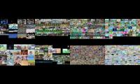 Thumbnail of all 26 videos at the same time