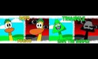 Thumbnail of Sprunki OC Pato from Pocoyo and Triangle from Save the shapes