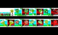 Thumbnail of every green oc characters from sprunki oc youtuber {cactuk and bombomsprunki}
