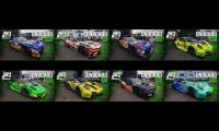 Thumbnail of 1.Nurburgring 24 hours starting grid nr 80,1,3,911,992,17,81,44