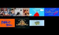 Thumbnail of one second of the major seven golden age cartoon studios played at once