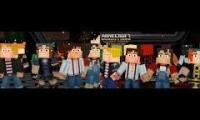 Thumbnail of Minecraft Story Mode MMD - Happy Synthesizer (Comparasion)