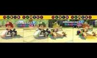 Thumbnail of mario kart 8 but 4 players