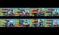 Thumbnail of 8 versions of shortcar videos combo