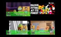 Thumbnail of 4 Random HM-Kid Toons + Extras Compilations Played At Once! (1)