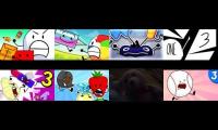 Thumbnail of welve replicas of our beloved BFDI contestants compete in a new BFDI Mini competition!  Edited by An