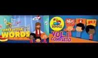 Thumbnail of 2 3 little words God is love in English and portugess