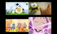 Thumbnail of Angry Birds Classic VS Cut the Rope Original VS Lucky Star Anime VS Ojamajo Doremi