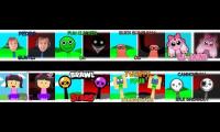 Thumbnail of All my 8 Sprunki OC by Cactoons vs Trinity vs Bombom vs Cactukk vs Ryan o criativo Eightparison