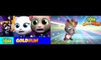 Thumbnail of Talking Tom Gold Run Sewers And Las Vegas Mashup (Same Music)
