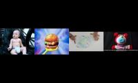 Thumbnail of Montage Baby Scared Getting Hurt Startled In Diapers Microwave Follow In Microwave Diapers In One In