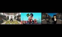 Thumbnail of Gangnam Style Vs Minecraft Style Vs Minecraft Style AMGrupa