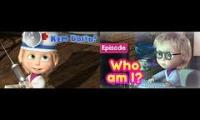 Masha and the Bear Who am I - Russian/English