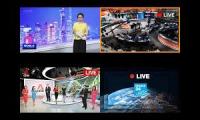 Thumbnail of aljazeera cgtn cna france24