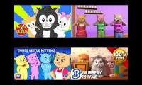 Thumbnail of Three Little Kittens Quadparison