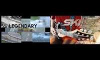 Thumbnail of Nascar crash compilation/Skillet/ Legendary. (Red Panda Riffs Instrumental Cover Mixed Edition)