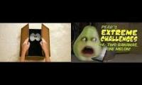 Pear reacts Om nom stories strange delivery