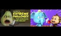 Thumbnail of Pear reacts loco nuts contagious hiccups
