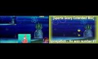 Thumbnail of SpongeBob - He was number 1! Sparta Scary Remix Extended in 2 languages)