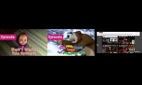 up to faster 16 parison to Masha and the bear