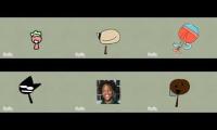 Thumbnail of all the Temu Sprunki videos 2