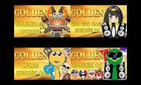 Thumbnail of golden x sprunki oc quadparison