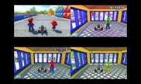 Thumbnail of Mario Kart 8 Battle but 4 players