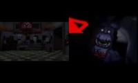 Thumbnail of (END OF WORLD REMIX)Fnaf 4 vs fnar has a sparta venom remix