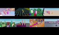 Thumbnail of all numberblox videos that I know in 2x speed