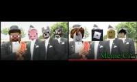Thumbnail of meme city coffin dance minecraft and roblox